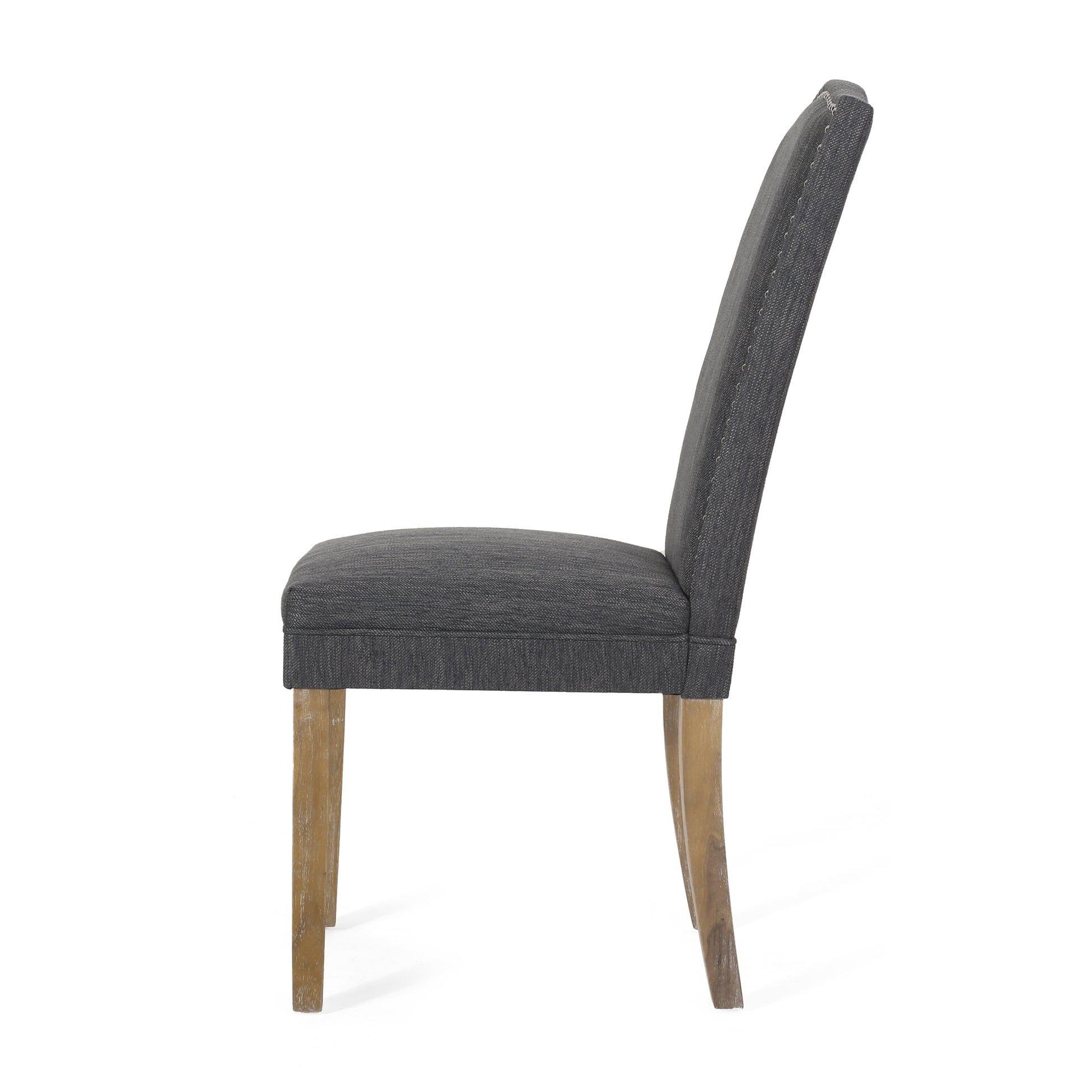 Dining Chair Charcoal Fabric