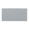 2 Drawer Storage Rack Gray Mdf