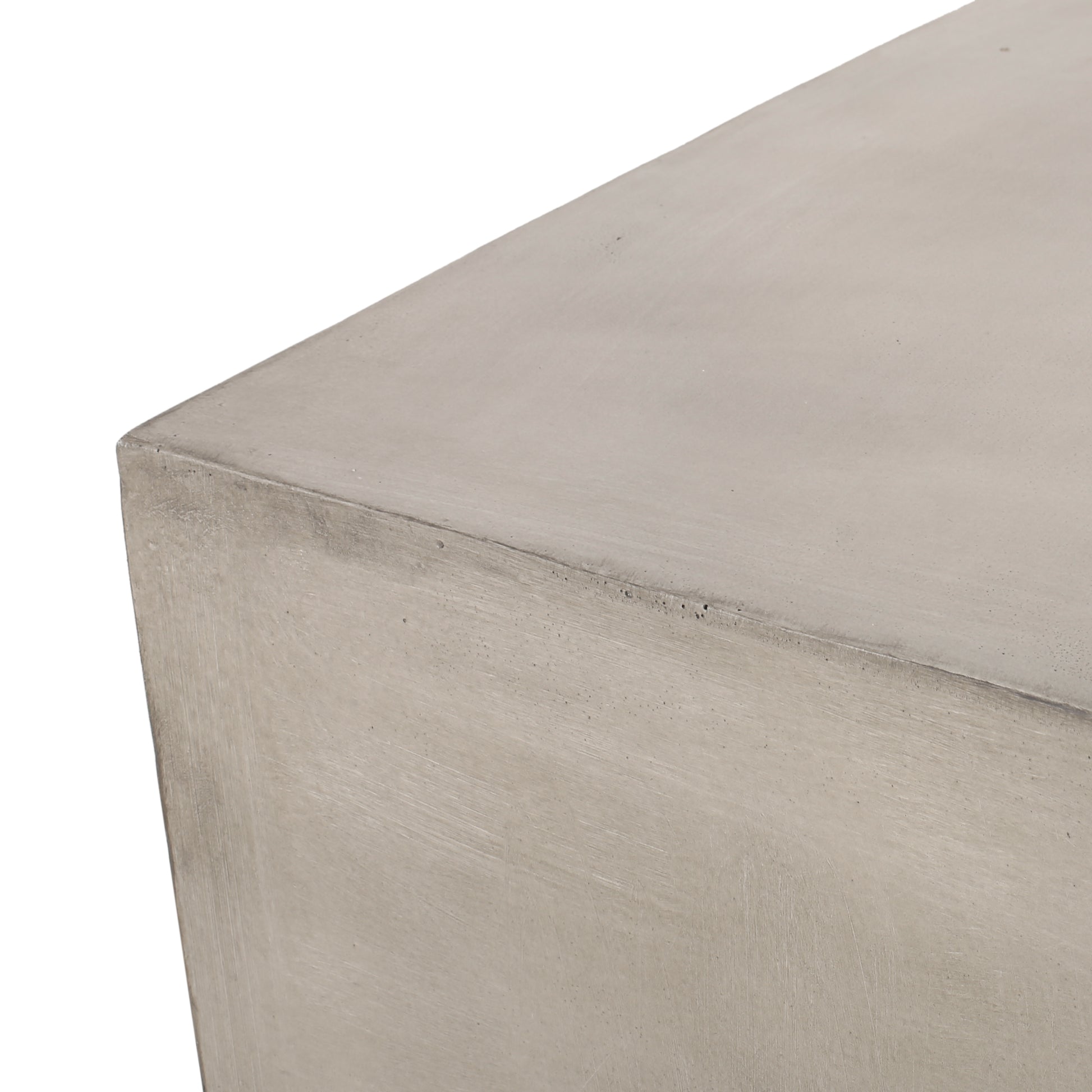 Quebec Side Table - Light Grey Magnesium Oxide