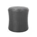 Olivo Patio Table Dark Gray Polypropylene