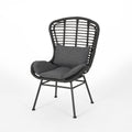 La Habra Chair Grey Iron Plastic