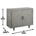 Whitford Sideboard Gray - Gray Wood