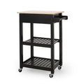 Kitchen Cart - Black Wood