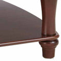 Antoinette End Table Brown - Brown Wood