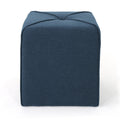 Ottoman Navy Blue Fabric