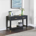 Yves Sofa Table Black Black Wood