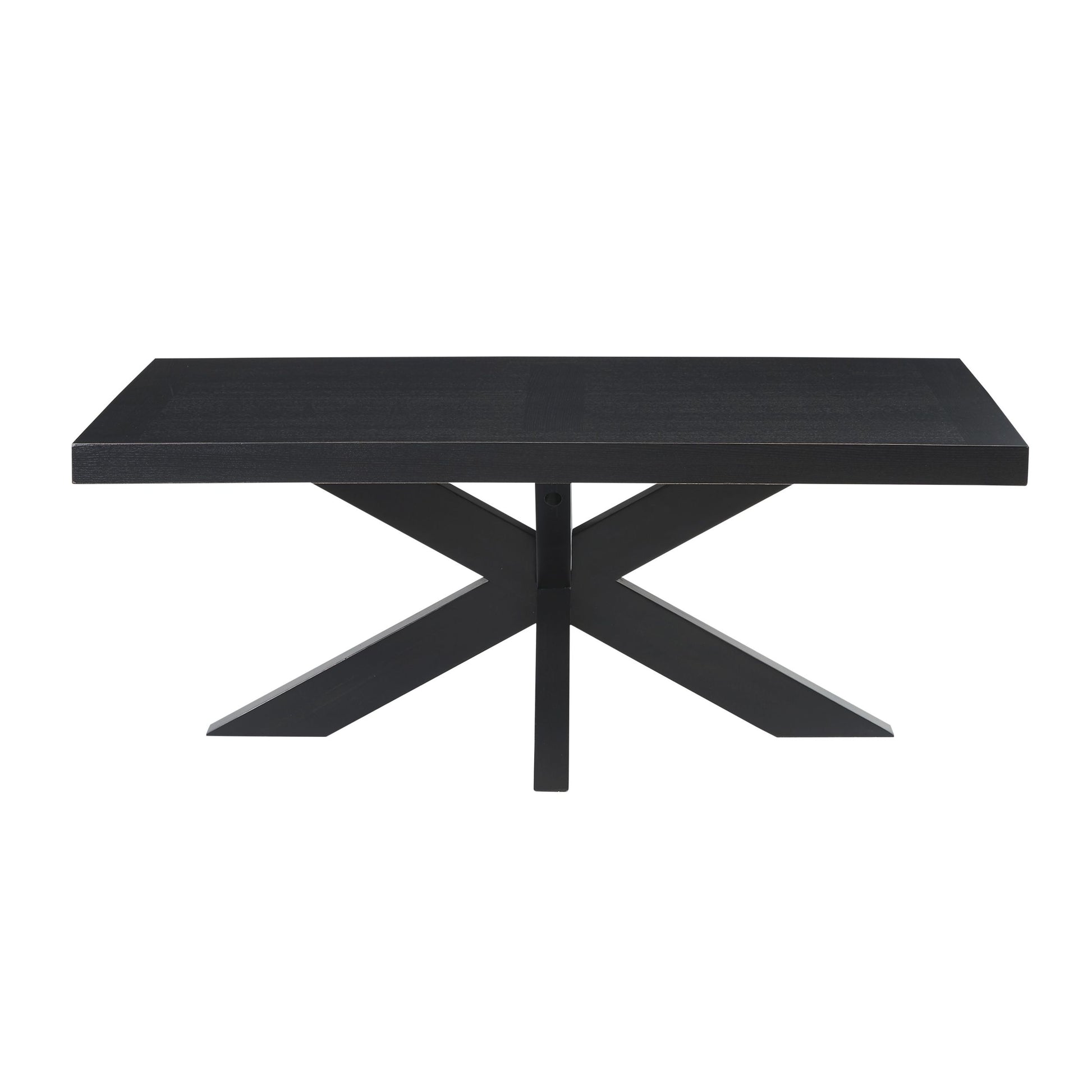 Harris Cocktail Table Black Black Wood