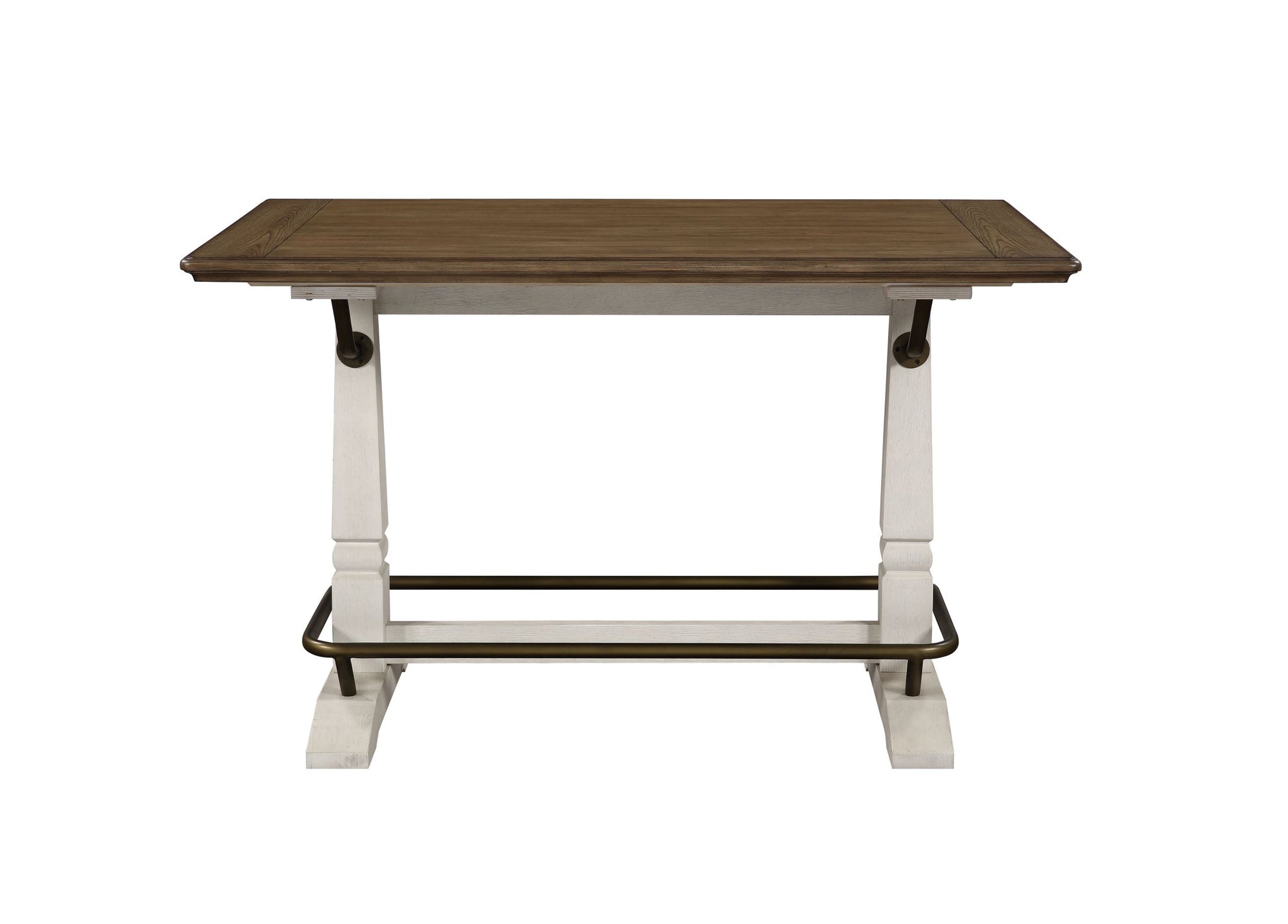 Pendleton Gathering Table White White Wood