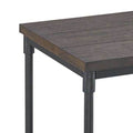 Prescott End Table Brown Brown Iron