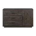 Riverdale Server Black - Black Wood