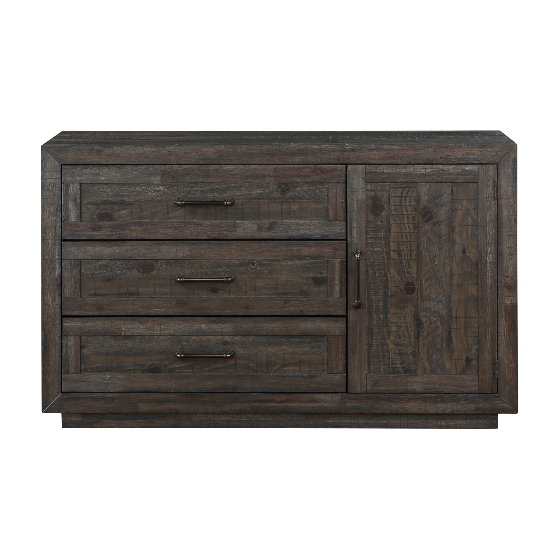 Riverdale Server Black - Black Wood