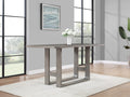 Toscana Counter Table Dark Gray Dark Gray Wood