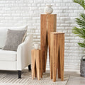 Nesting Tables Natural Wood