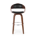 Bar Stool Black Pu