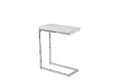 Echo White Marble Top Chairside White White Marble