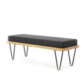 Bench Charcoal Grey Mdf