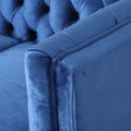 Seat Navy Blue Velvet