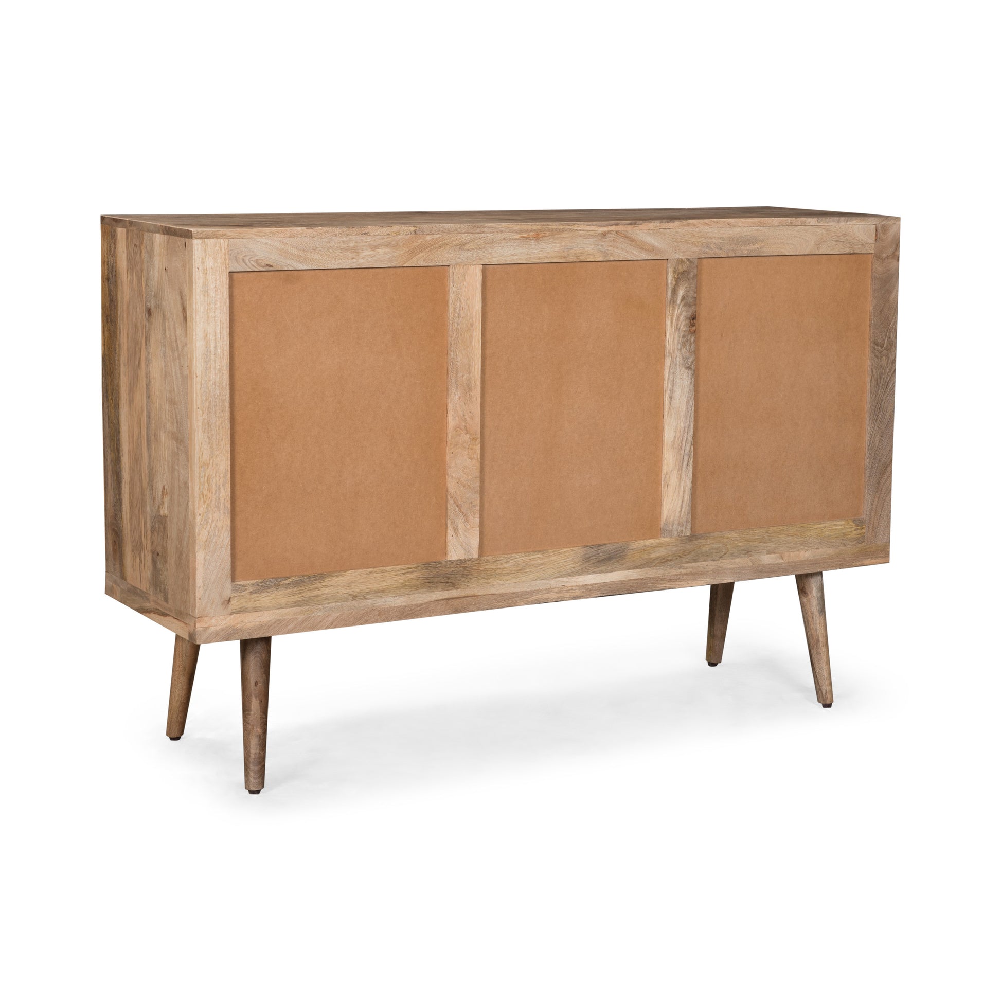 3 Drawer Sideboard With 2 Door Kd Legs Natural Wood