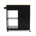 Kitchen Cart - Black Wood