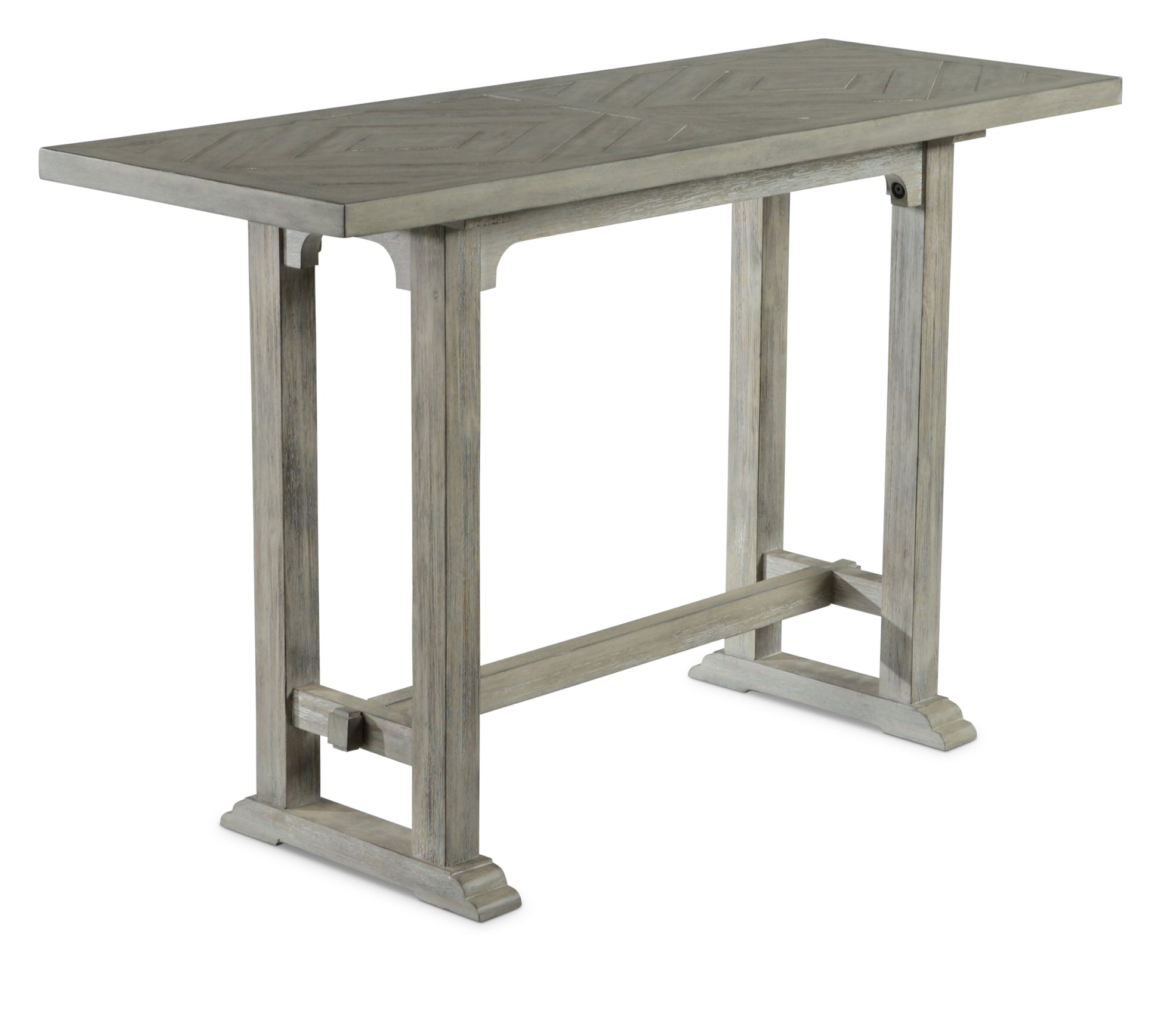 Whitford Sofa Table Gray Gray Wood