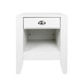 Side Table White Mdf