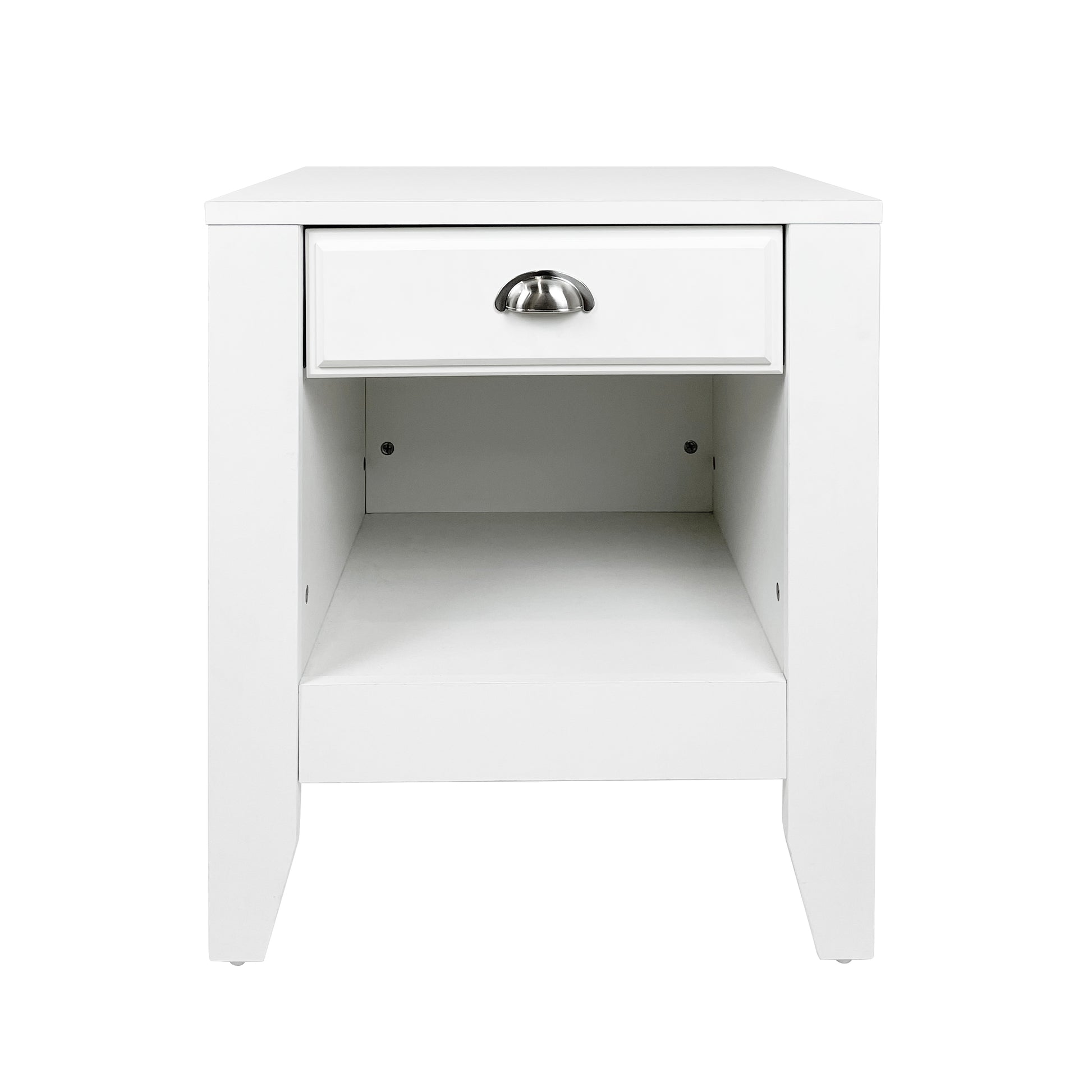 Side Table White Mdf
