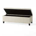 Glouster Storage Ottoman V2 Ivory Pu