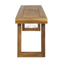 Nestor Bench, Natural Natural Acacia Wood