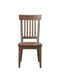 Riverdale Side Chair Set Of 2 Driftwood Dark Brown Wood