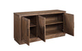 Riverdale Server Dark Brown Dark Brown Wood