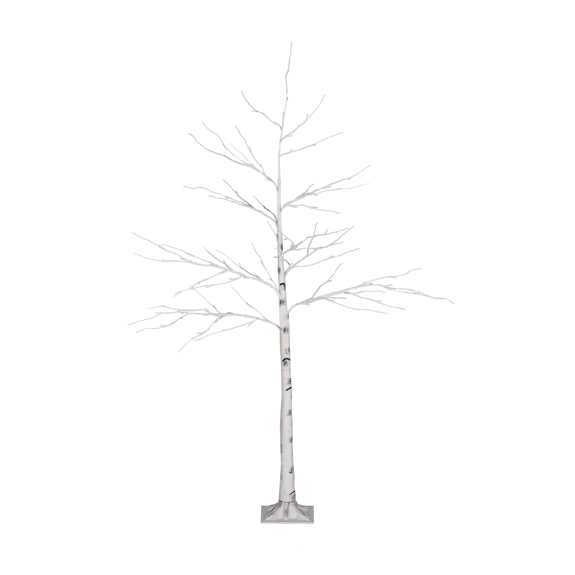 6Ft Birch Tree White Light 96Ledartificial Barkul Ip44 30V 6Wextended Line: 5M White Pvc