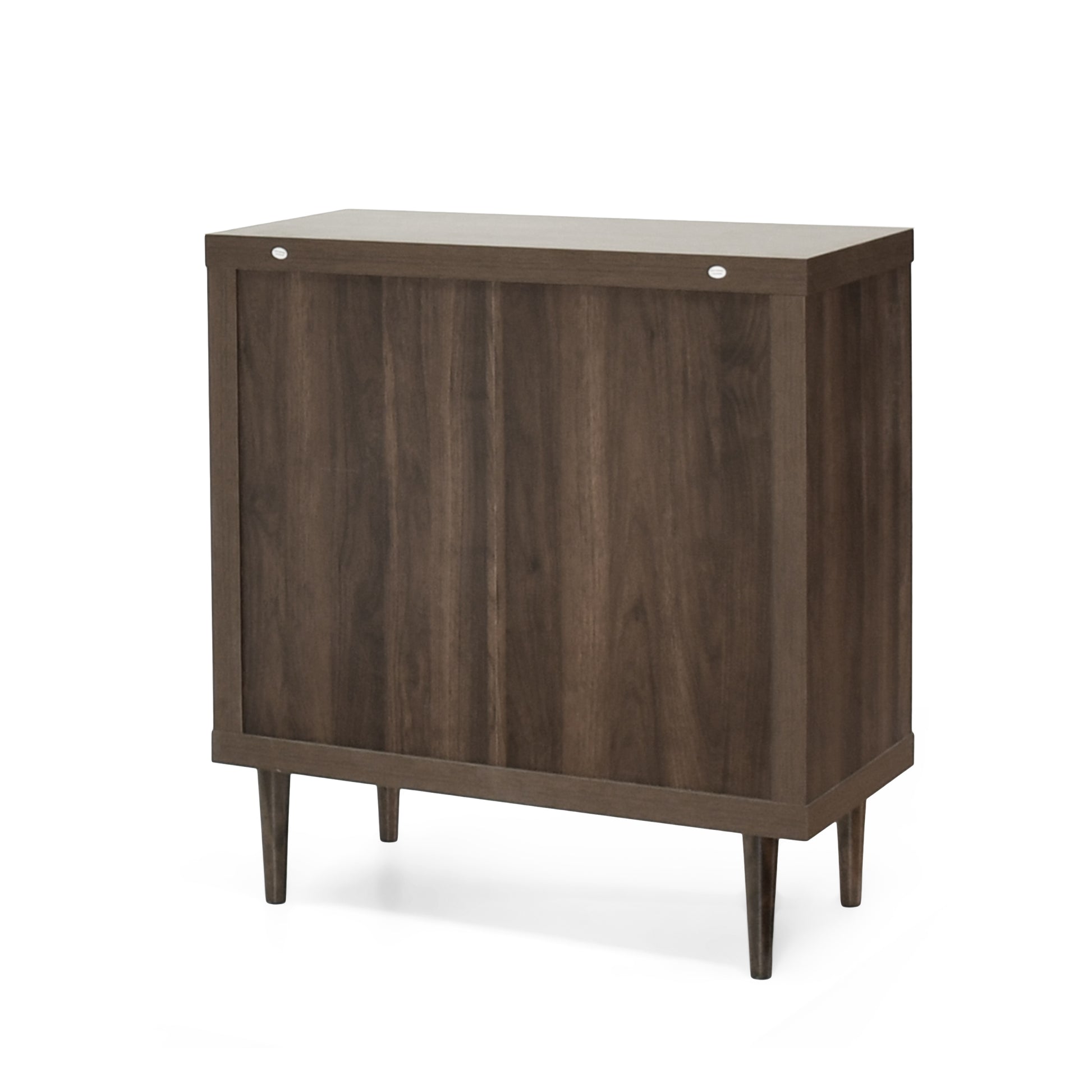 Nordic 3 Drawer Chest Walnut Mdf