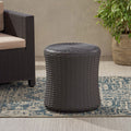 Olivo Patio Table - Dark Brown Polypropylene