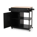 Kitchen Cart - Black Wood