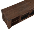 Arusha Tv Stand Brown Brown 70 79 Inches Wood