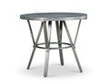 Portland Round Counter Table Dark Gray Dark Gray Wood