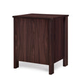 Toolless Assembly Nightstand Wenge Mdf