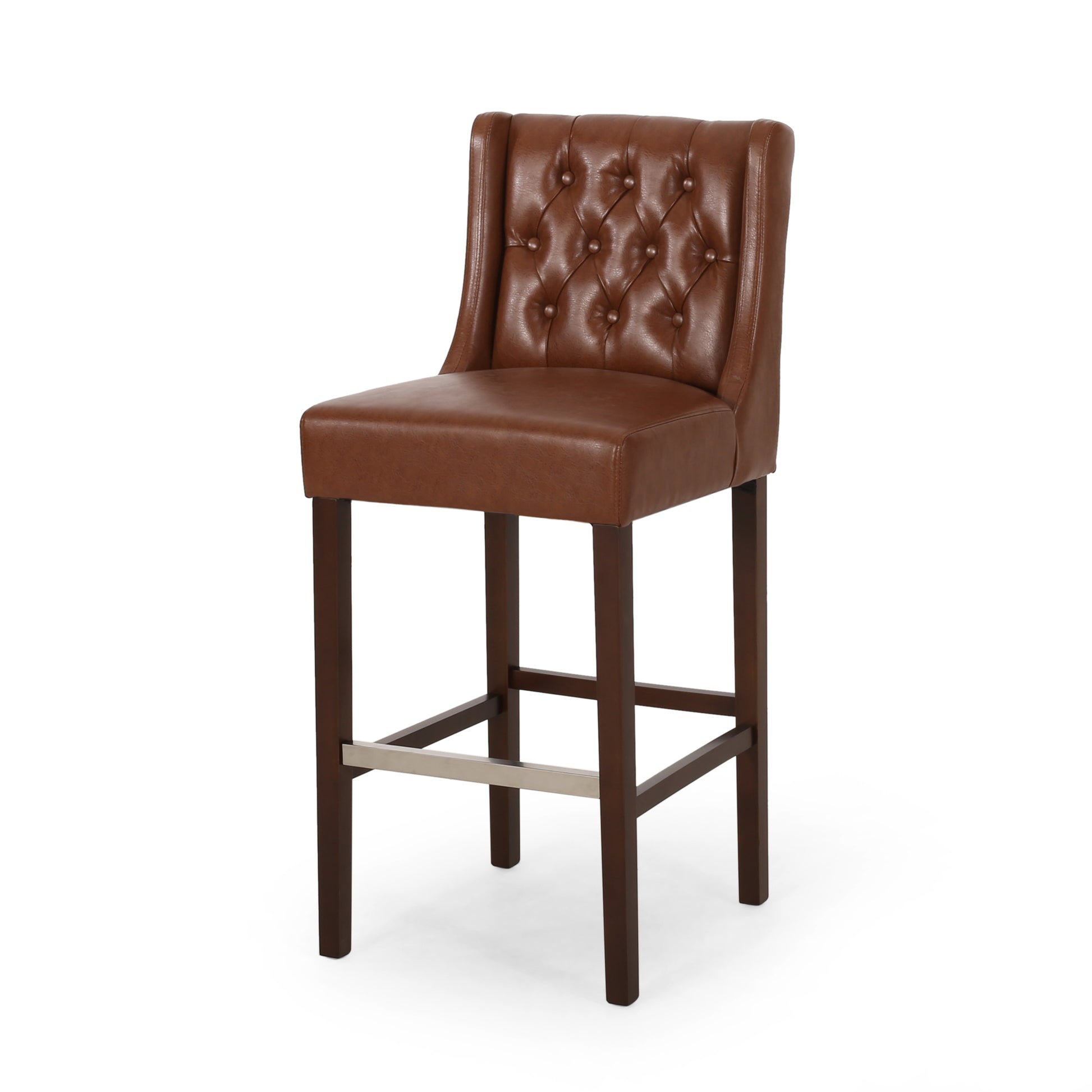 Barstool Light Brown Pu