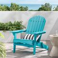 Malibu Adirondack Chair Blue Acacia Wood