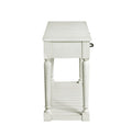 Hemingway Sofa Table White White Wood