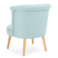 Bordeaux Tuft Chair Light Blue Fabric