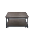 Prescott Lift Top Square Cocktail Table Brown Brown Iron