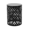 Metal S 2 End Table - Black Iron