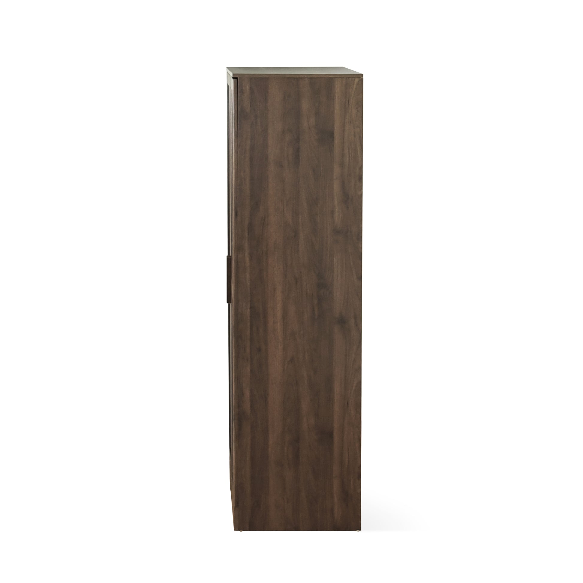 Delaney 2 Door Wardrobe Walnut Mdf