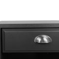 Side Table Black Mdf