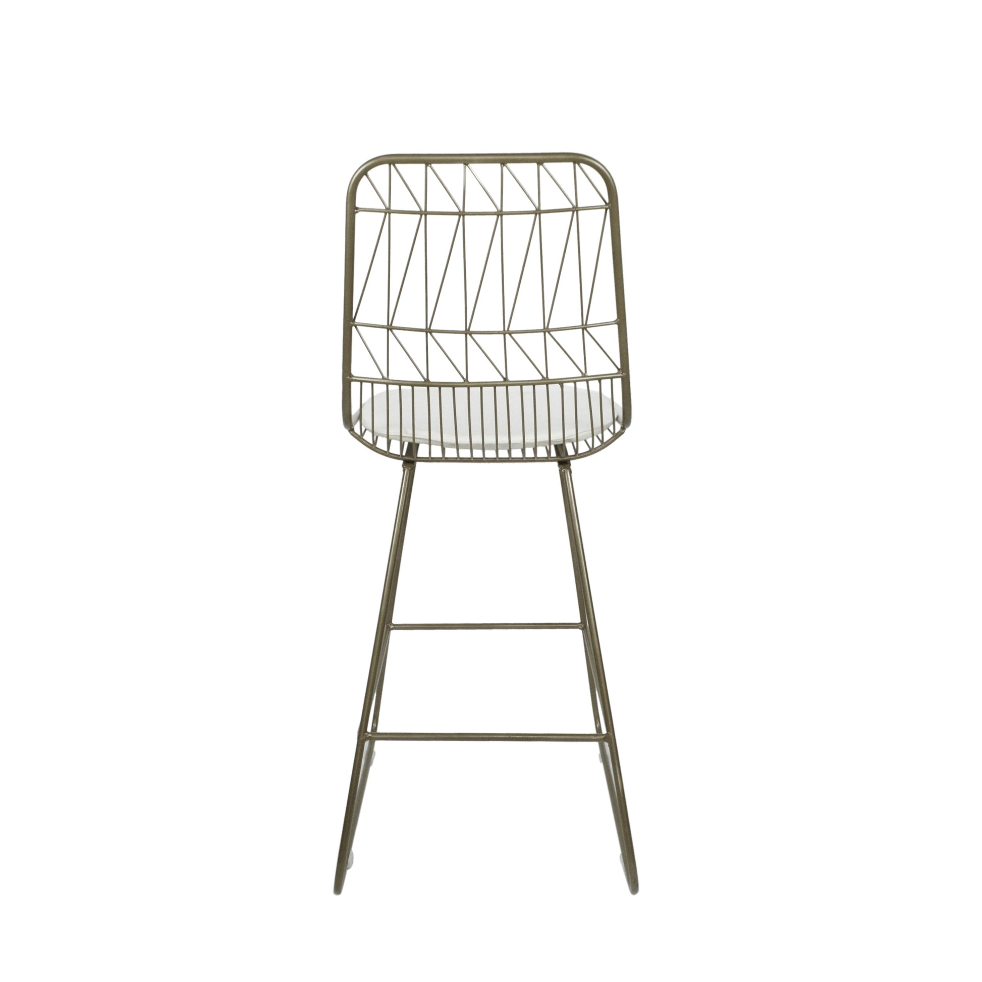 Niez Counter Stool Beige Iron