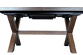 Astoria Trestle Table Dark Brown Dark Brown Wood