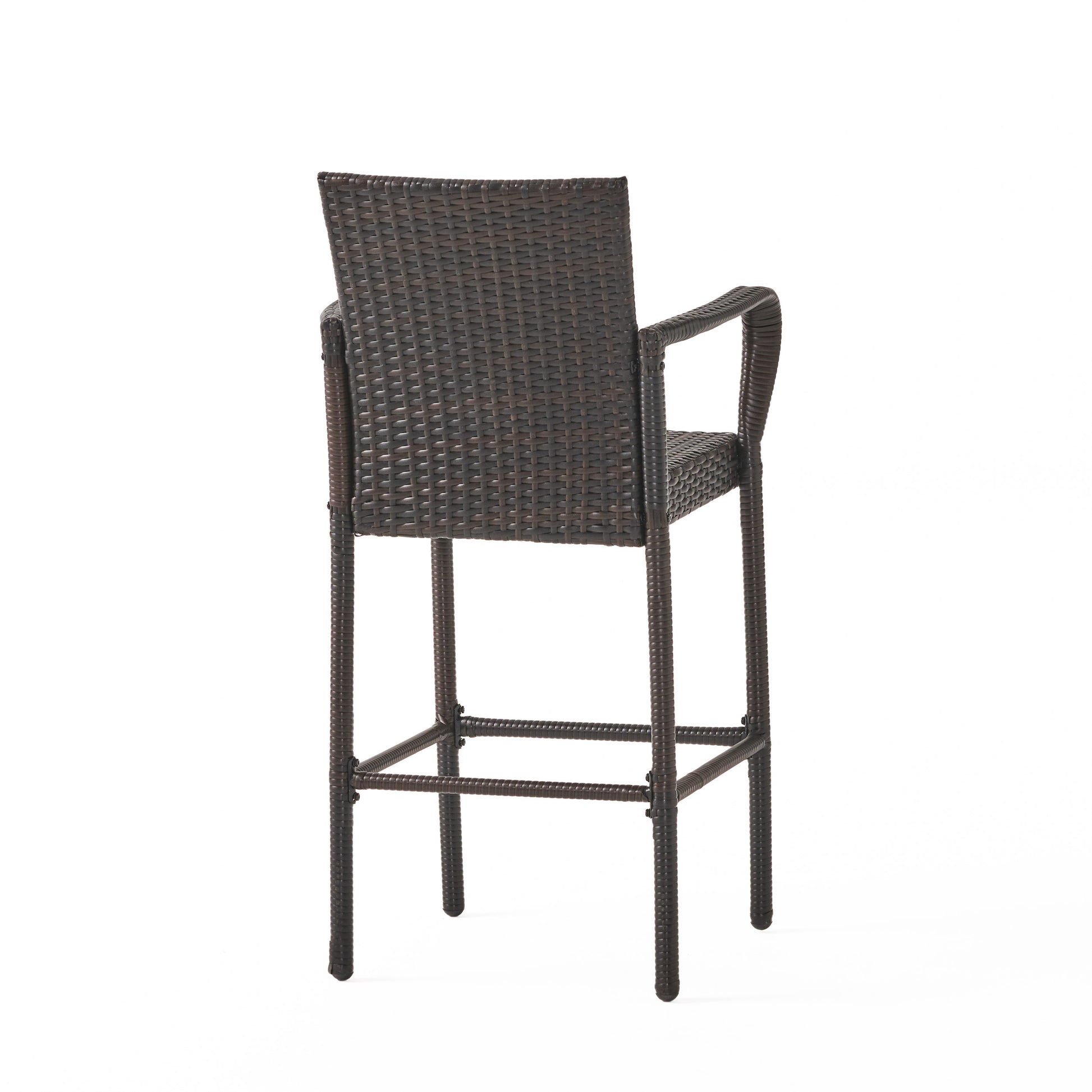 Littleton Barstool Brown Iron