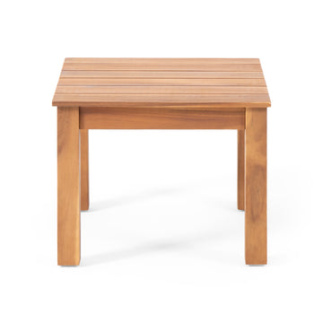 Temecula Side Table Brown Wood