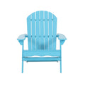 Malibu Adirondack Chair Blue Acacia Wood